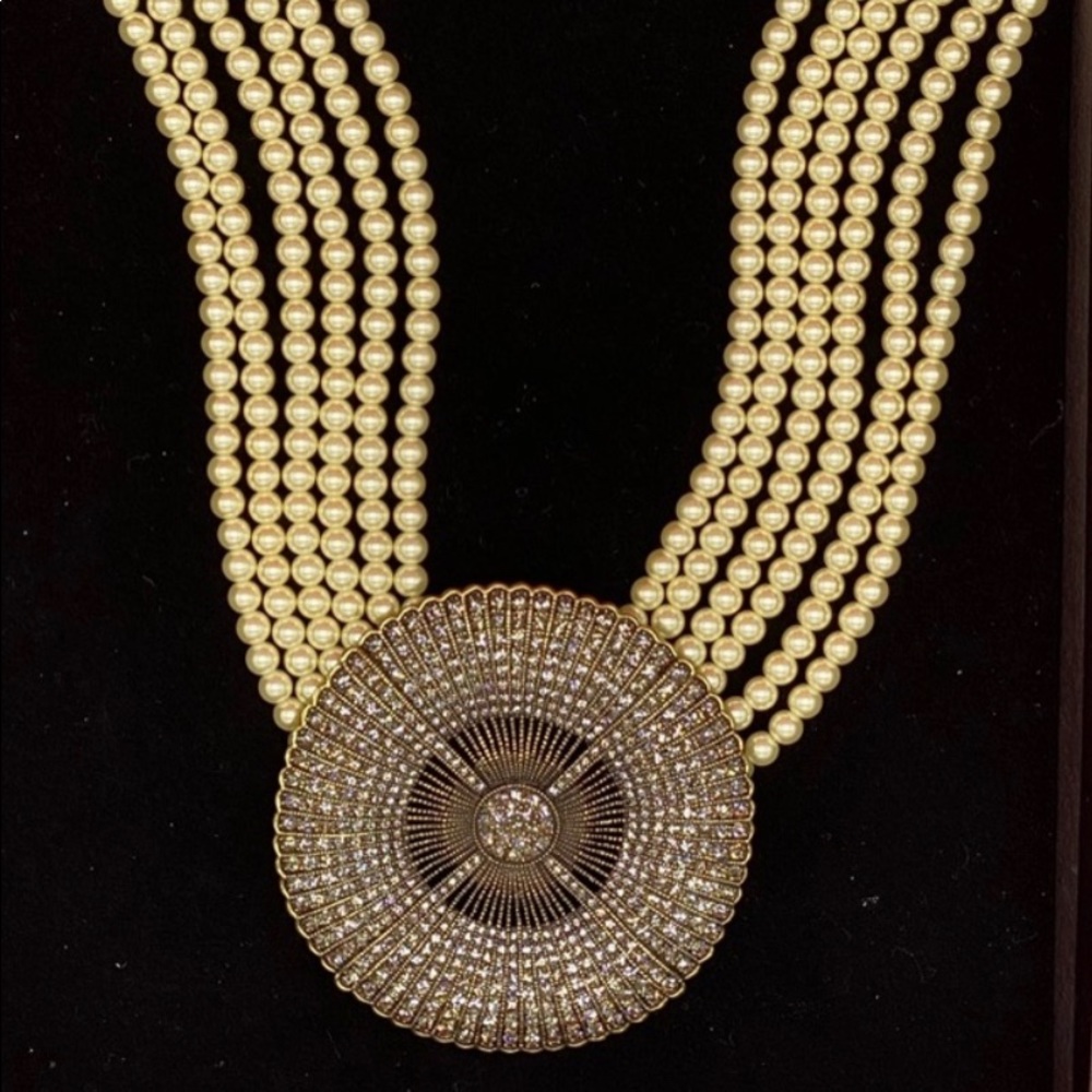 HP🦋 Heidi Daus 6-strand necklace- look like a 👑